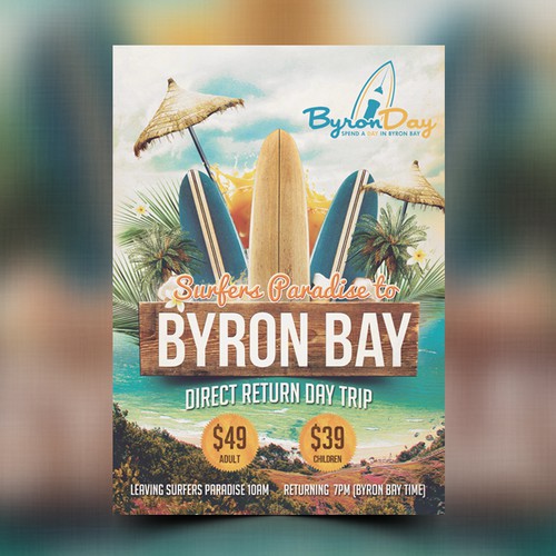 GUARANTEED!! Flyer/Poster needed for Byron Day!