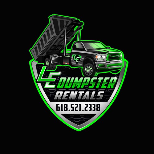 Illustrative logo for Le Dumpster Rentals