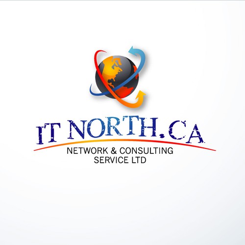 Redesign of existing logo for North-specific IT company