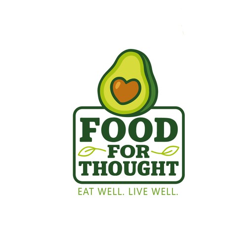 Logo concept for healthy food brand