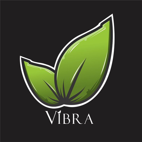 Vector logo for Vibra ( Ultra premium CBD oil )