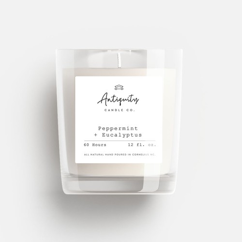 Luxury and sophisticated Soy Candle