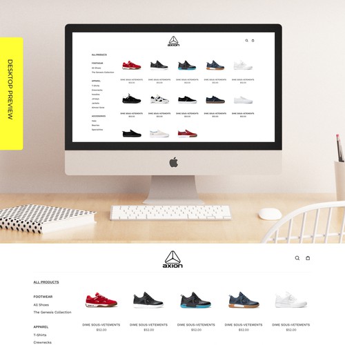 Web Design (E-Commerce) for