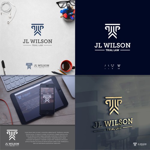Logo Concept for JL WILSON Trial Law