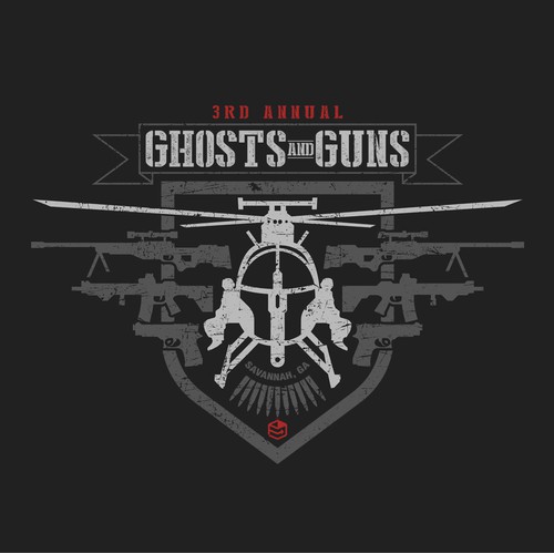 Logo design for Ghosts and Guns