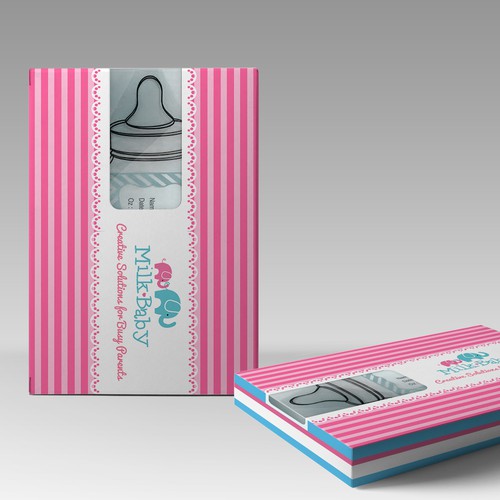 Design packaging box for a baby product!