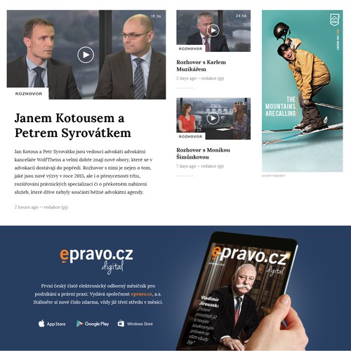 Czech finance portal