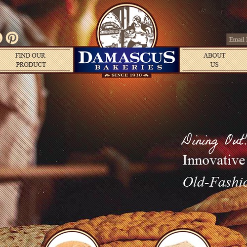 New website design wanted for Damascus Bakeries