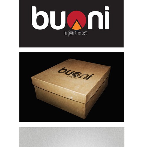 BUONI sforna pizze e ha bisogno di un logo senza tempo, nè gourmet nè fast food. Semplicemente pizze