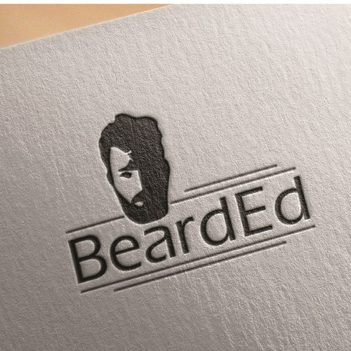 Logo for beard grooming products