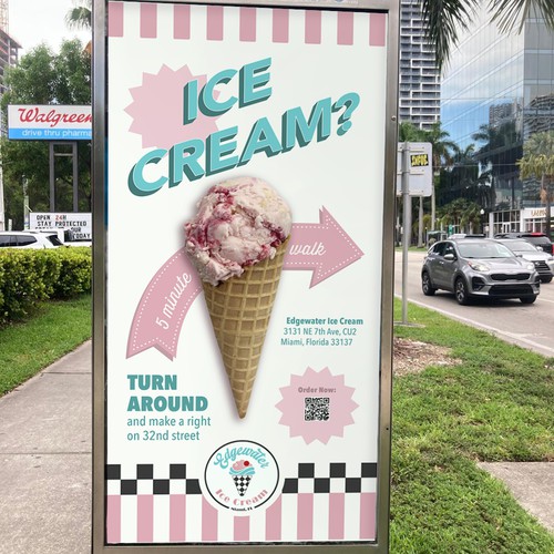 Ice cream board