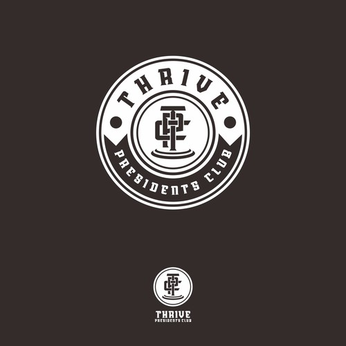 powerful new logo for Thrive's exclusive President's Club