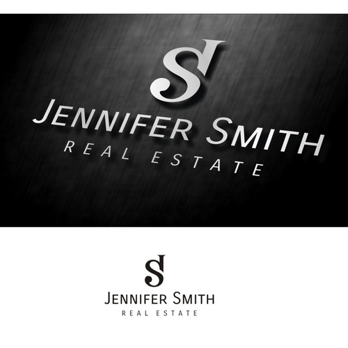 Texted based real estate company logo