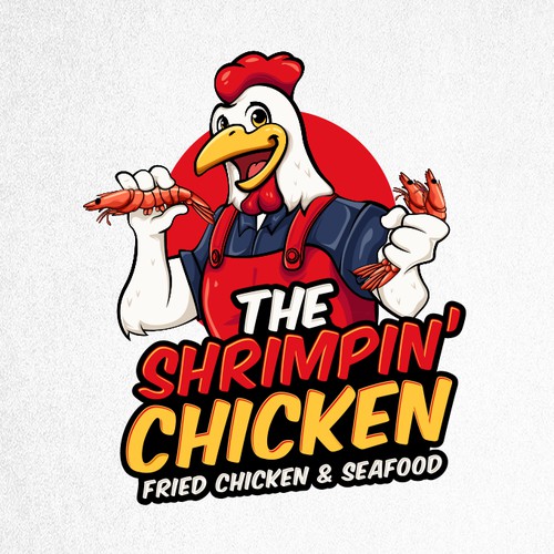Fried Chicken & Seafood Logo design proposal