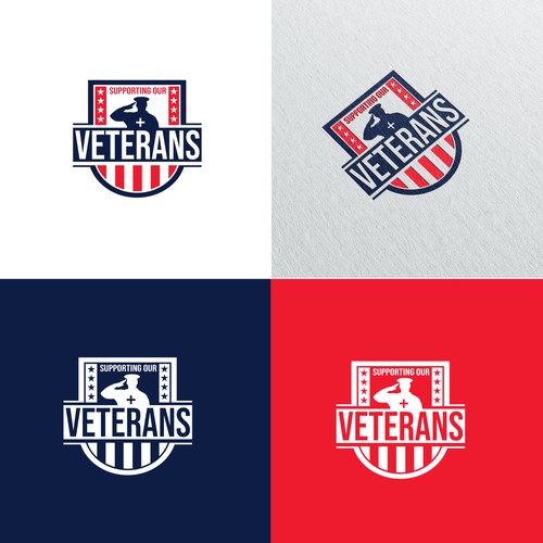 Supporting Our Veterans Logo