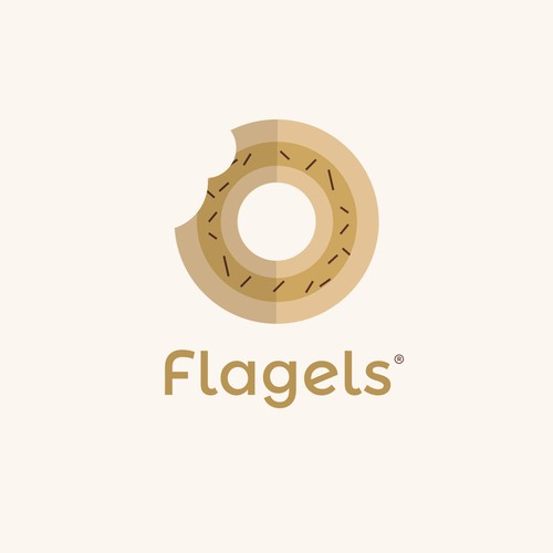 Tasty logo for Flagels - Flat Bagels