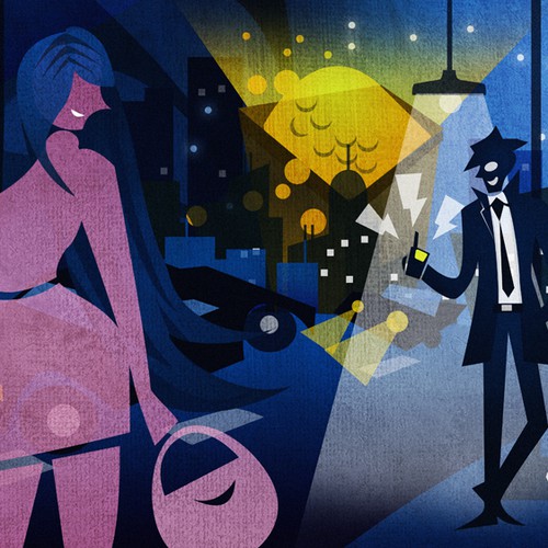 Detective Illustration