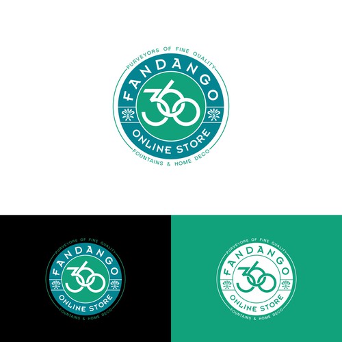 Hipster Style Logo for Fandango 360