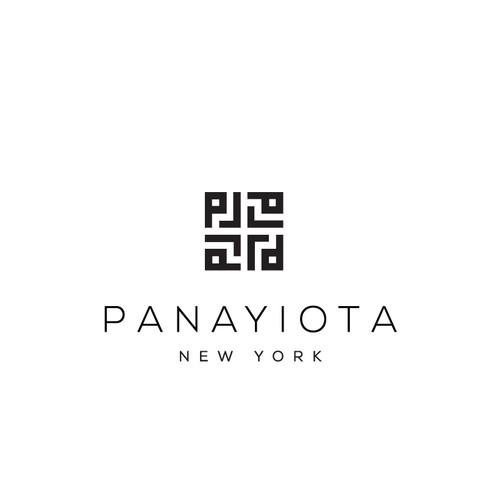 Geometric logo for fashion company