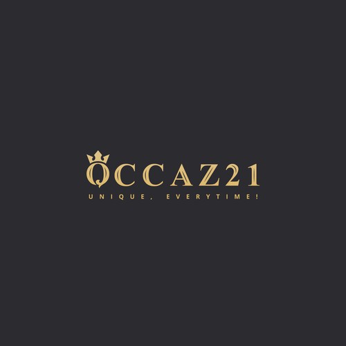 luxury logo concept for Occaz21