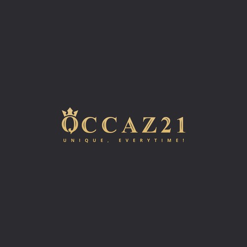 luxury logo concept for Occaz21