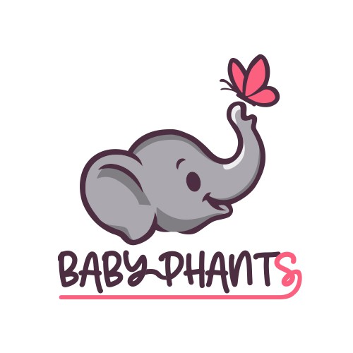 Logo concept for Baby Phants company