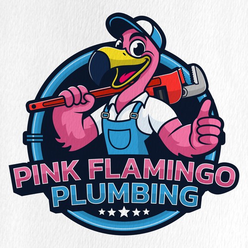 Logo concept for plumbing company 