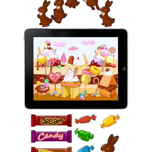 Art Needed for Side-Jumping Candy-Themed iOS Game.