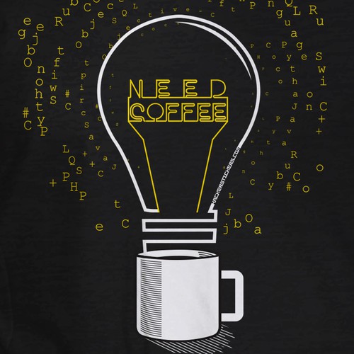 Code & Caffeine T-Shirt Design (Programmers Shirt)
