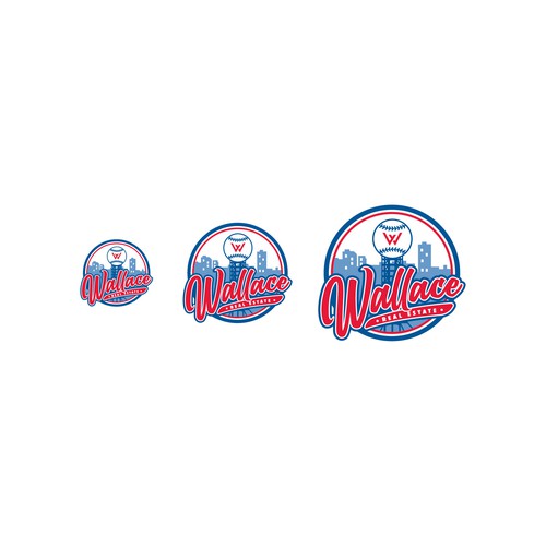 "Wallace Real Estate" BASEBALL TEAM LOGO!!!