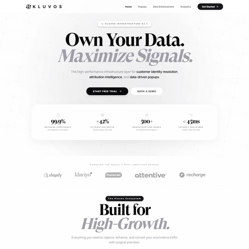 Website Design for Shopify App
