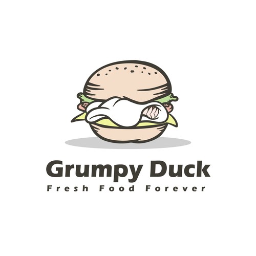 Logo Grumpy Duck