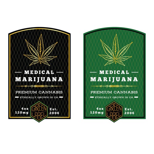 Medical Marijuana Label