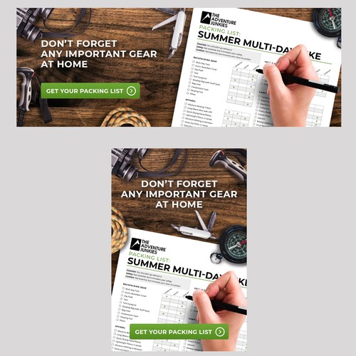 Banner Design for The Adventure Junkies