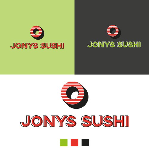 Logo design for Jonys Sushi