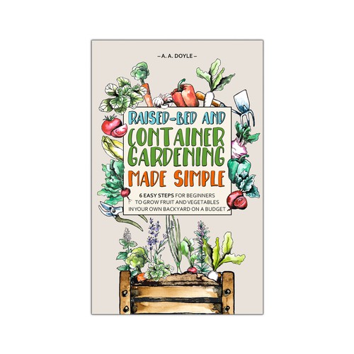 Aquarell-Illustrationen für den Buchtitel