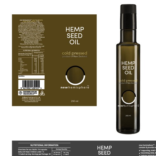 Redesign of product label
