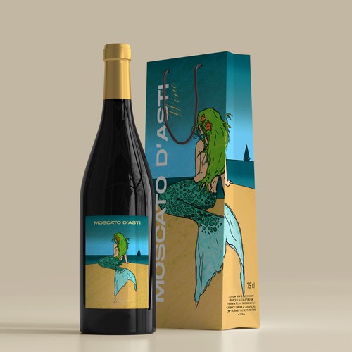 Moscato D'asti Mockup