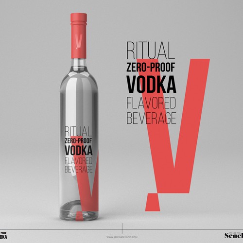 Vodka bottle