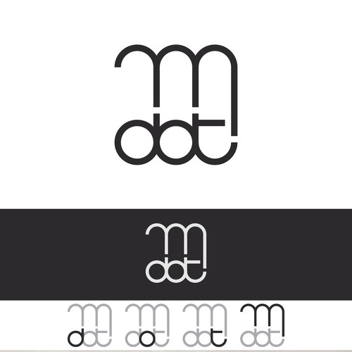 simple flat logo for fashion brand