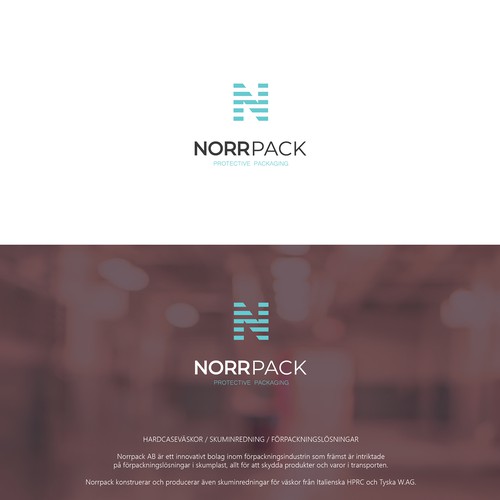 logo concept for Norrpack