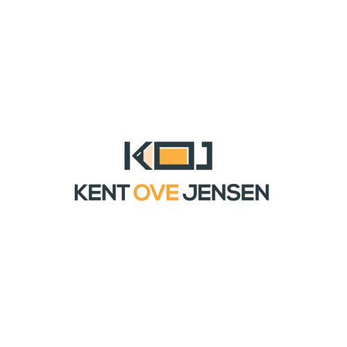 Logo for a personal portfolio designer named Kent Ove Jensen