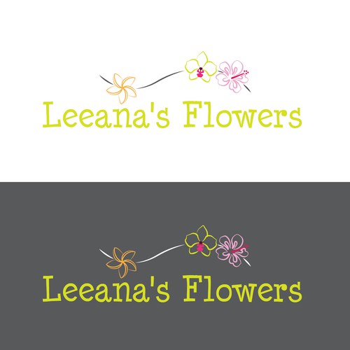 Help Leeana's Flowers with a new logo