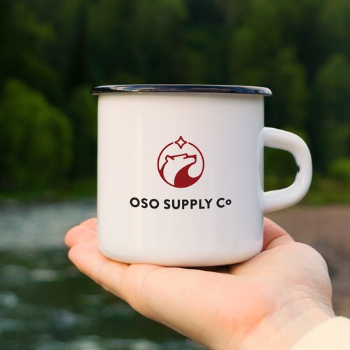 Beautiful Bear logo design.