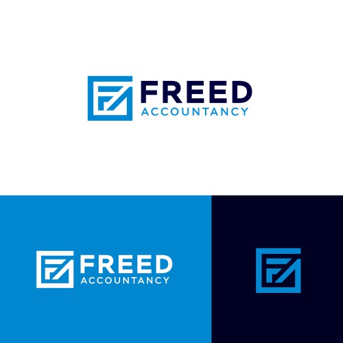 Bold & Modern Accountancy Company Logo