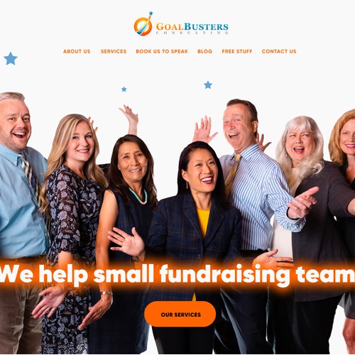 Web page hero