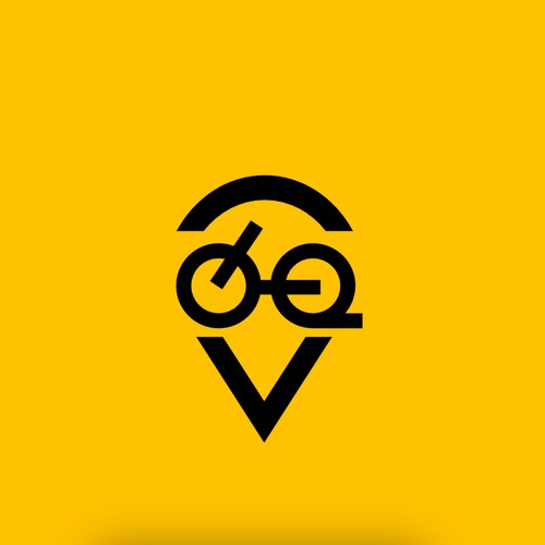 design Logo icon for our adventure cycling route guide