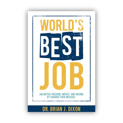 Worlds best job book cover