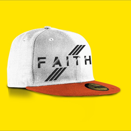 Create a Bold or Sleek Variation of The Word "Faith" for a Hat (by DJJ1)