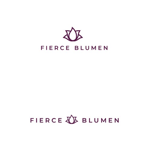 Fierce Blumen Logo Design – V3